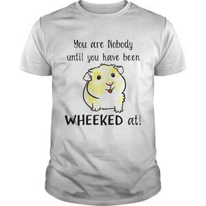 Hamster You Are Nobody Until Wheeked At Shirt